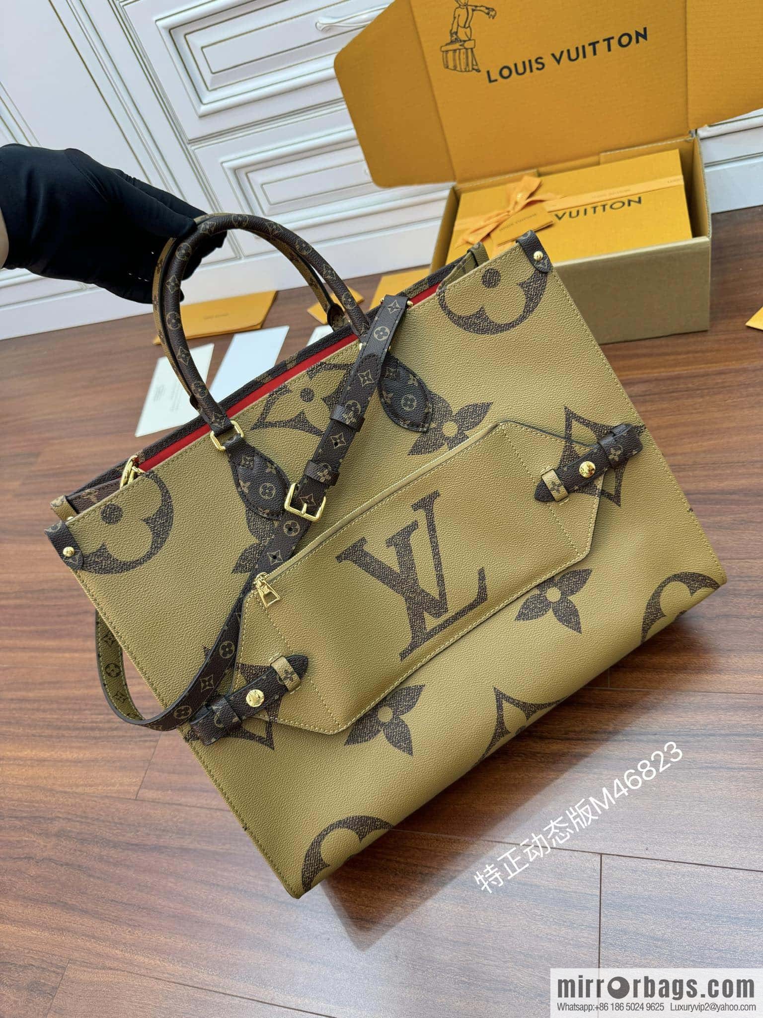 LV M46823 ONTHEGO VOYAGE BAG