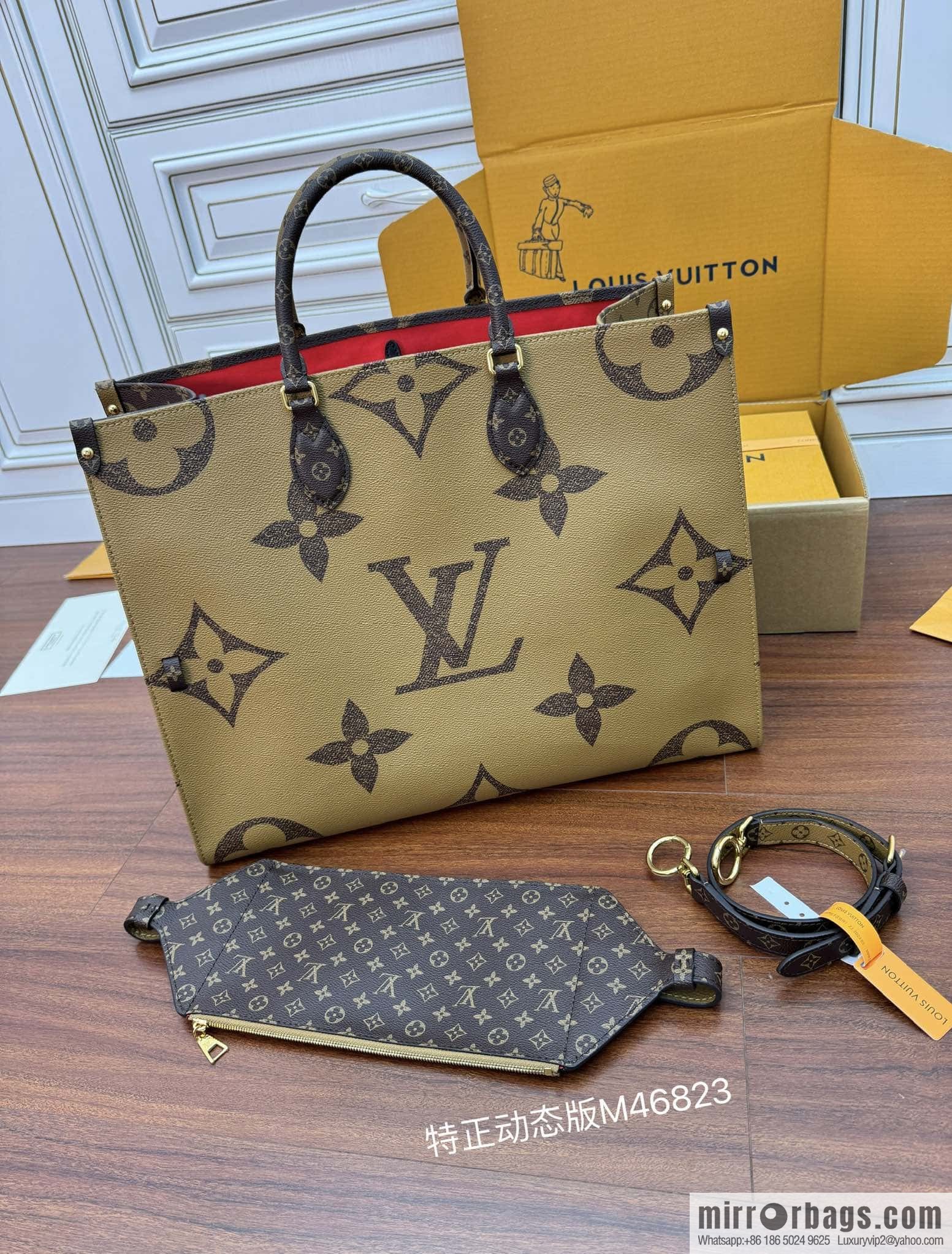 LV M46823 ONTHEGO VOYAGE BAG