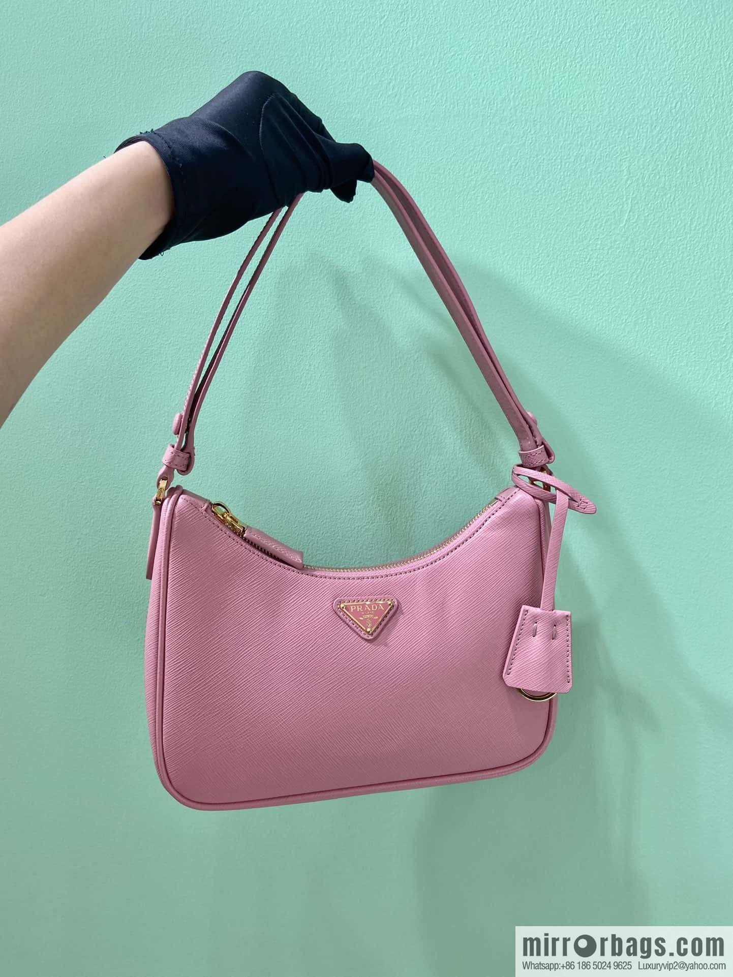 Prada 1BC204B Hand carry/armpit bag/crossbody bag