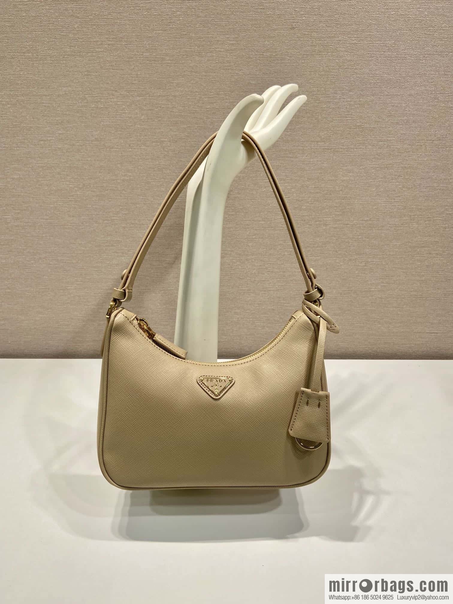 Prada 1BC204B Hand carry/armpit bag/crossbody bag