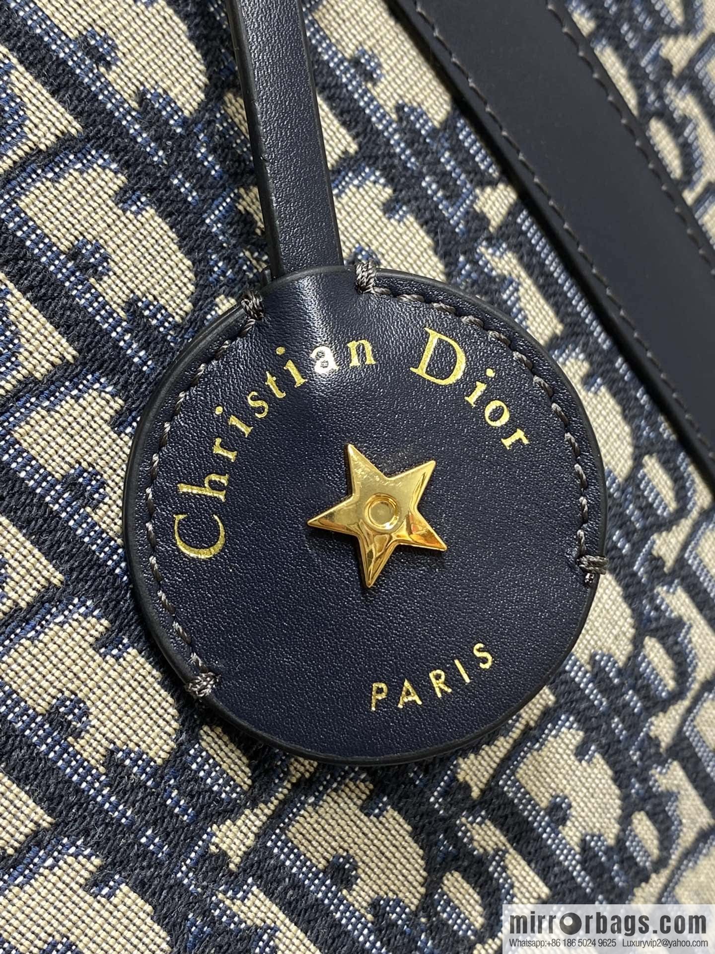 Dior D-Vibe Bowling Bag Large