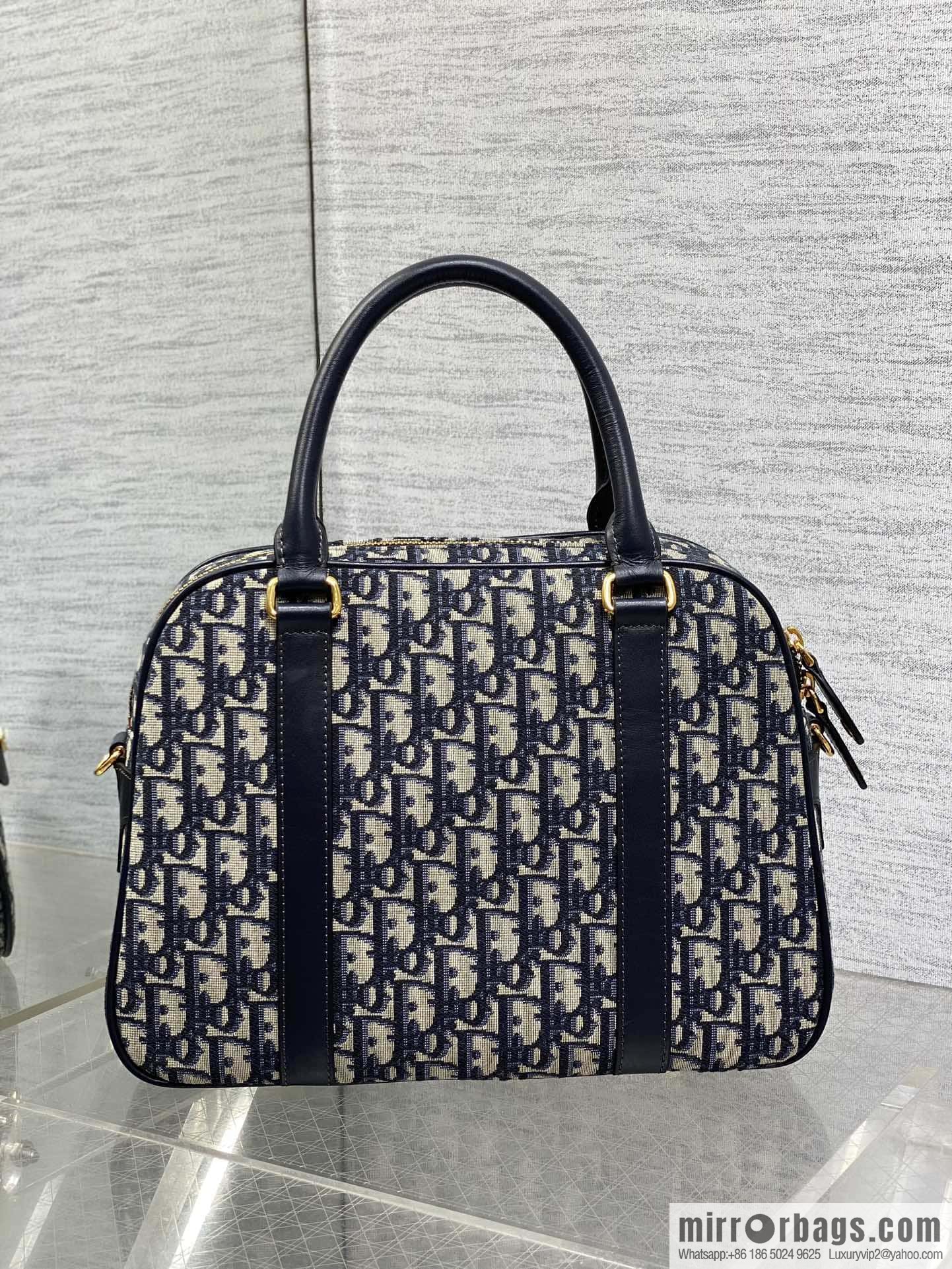 Dior D-Vibe Bowling Bag Large