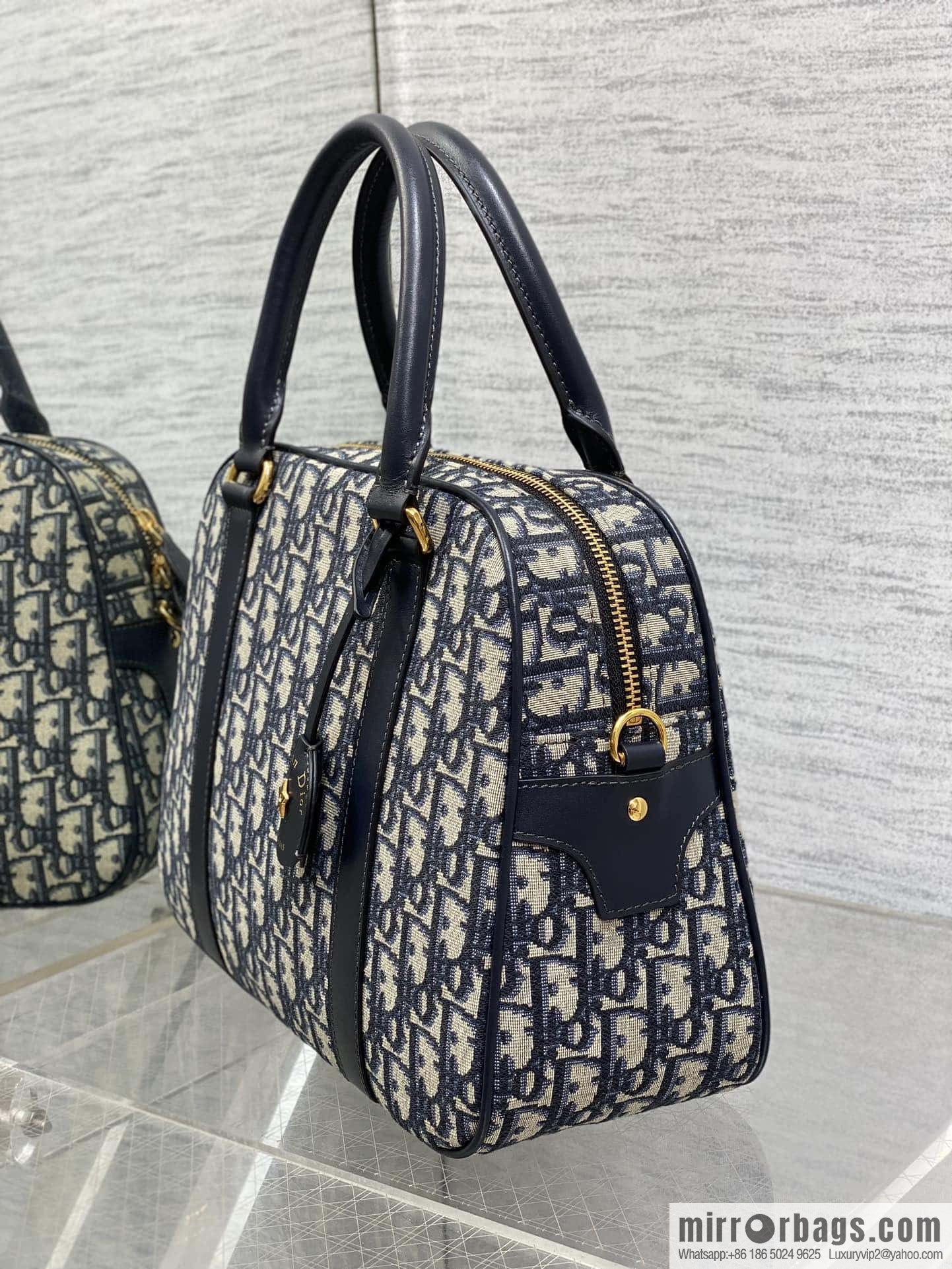 Dior D-Vibe Bowling Bag Large
