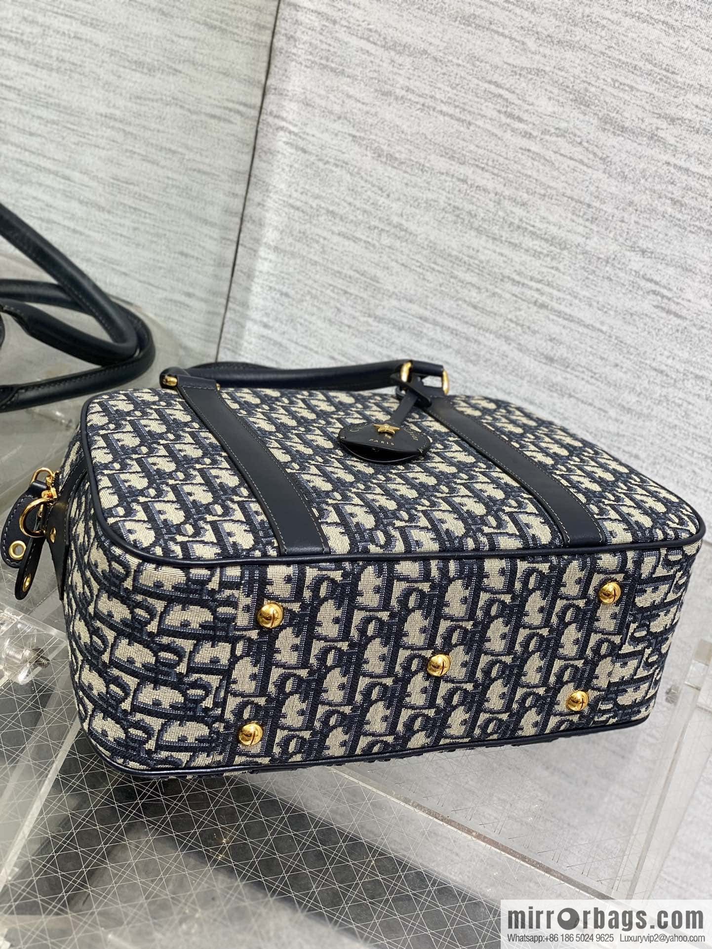 Dior D-Vibe Bowling Bag Large