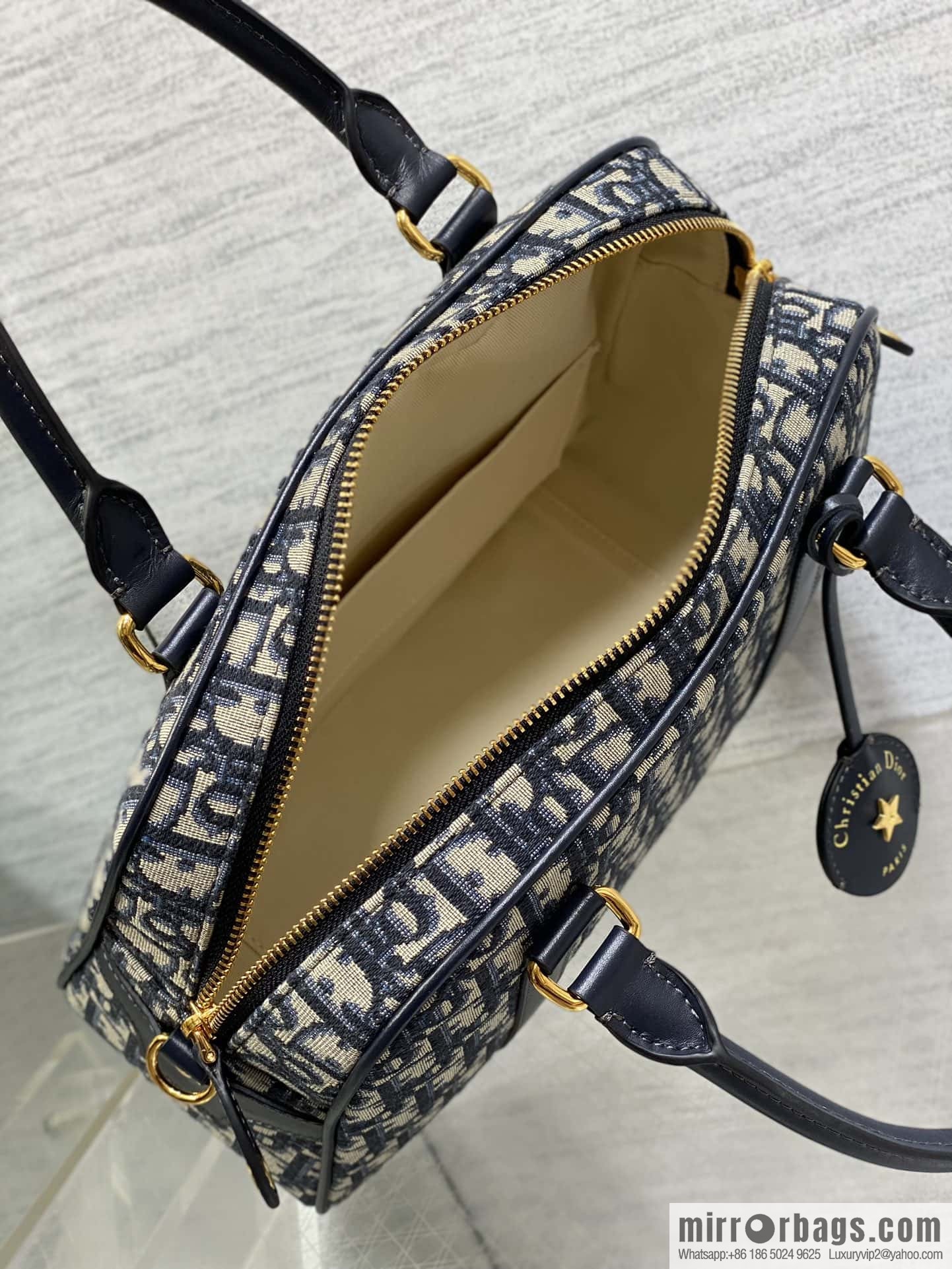 Dior D-Vibe Bowling Bag Large
