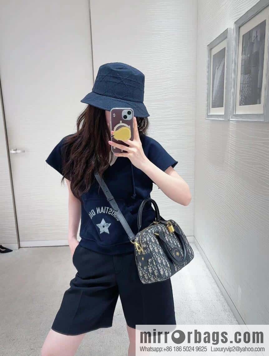 Dior D-Vibe Bowling Bag Medium