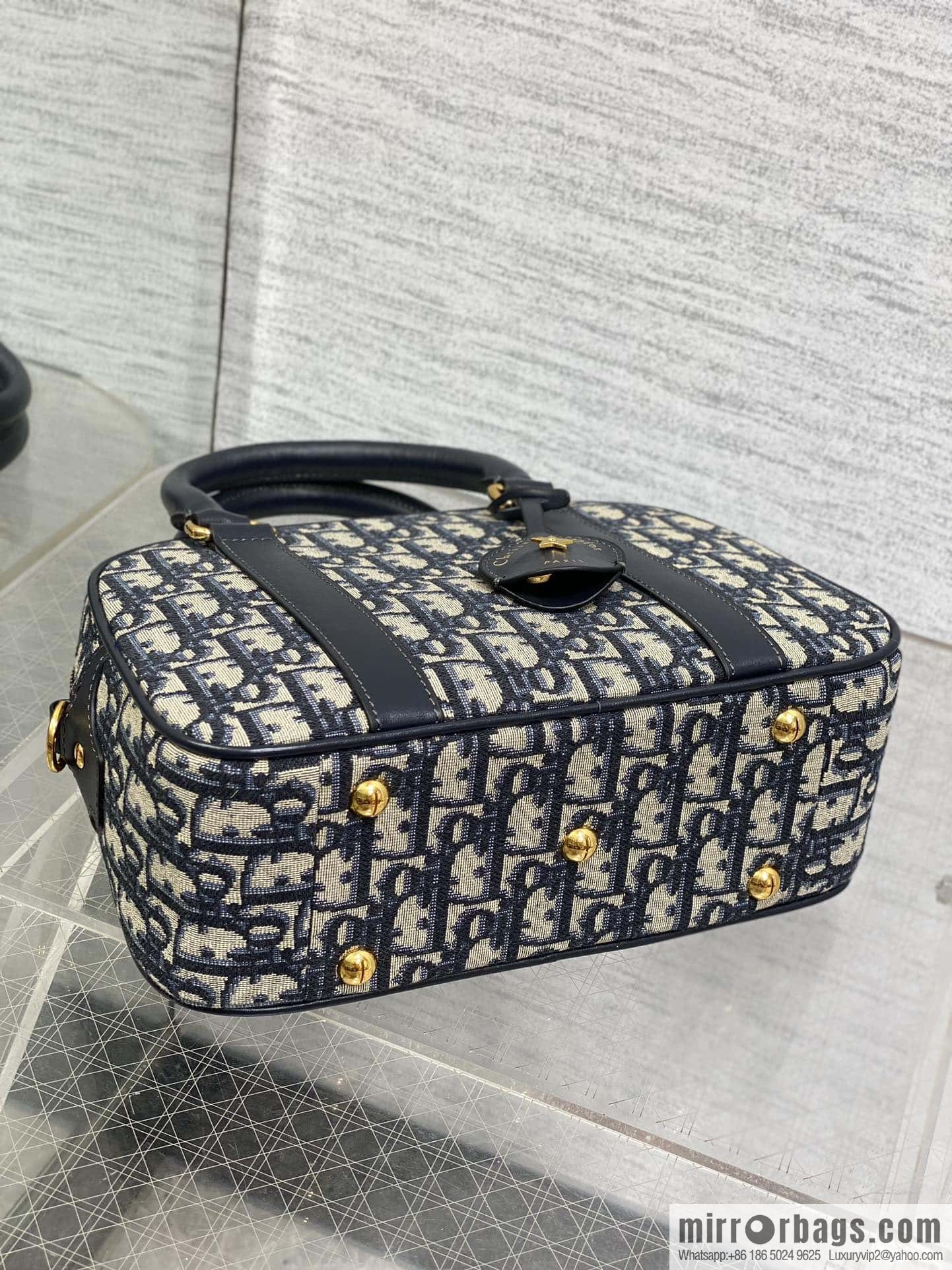 Dior D-Vibe Bowling Bag Medium
