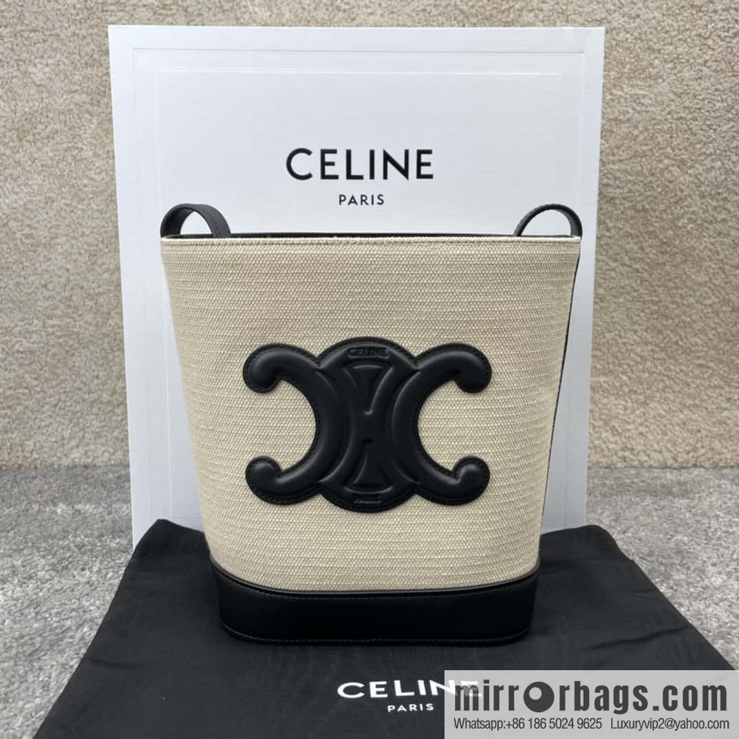 Celine CUIR TRIOMPHE small bucket bag 198242