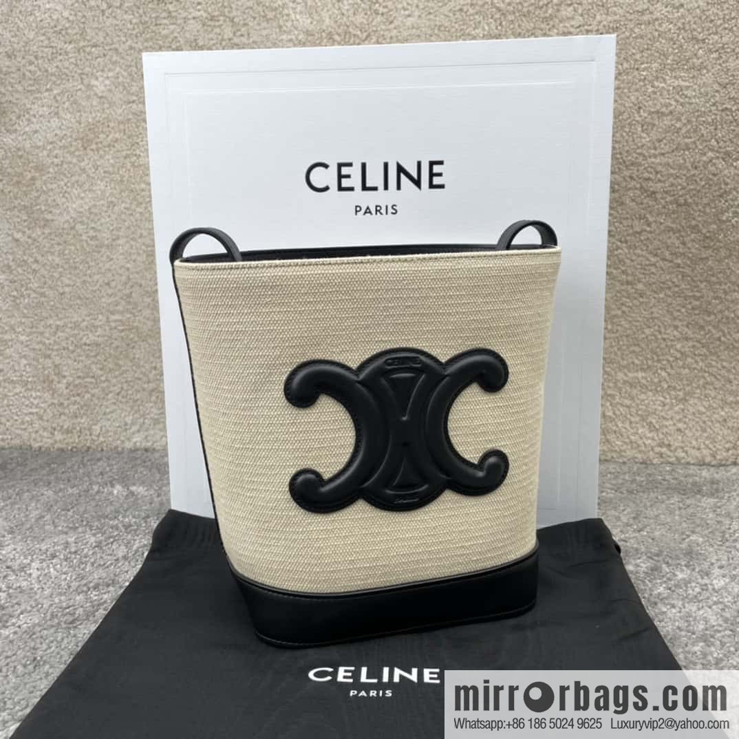 Celine CUIR TRIOMPHE small bucket bag 198242