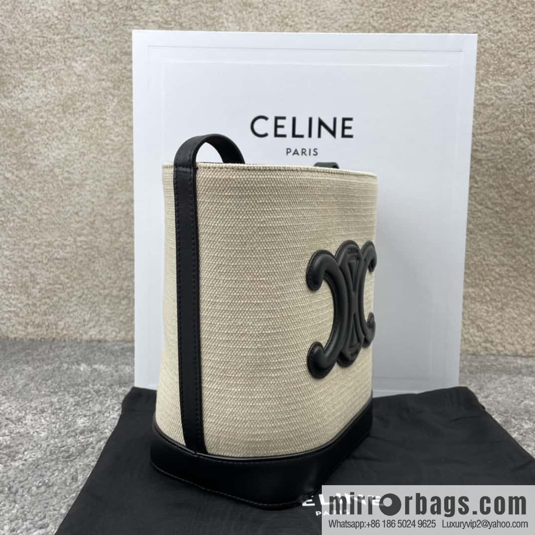 Celine CUIR TRIOMPHE small bucket bag 198242