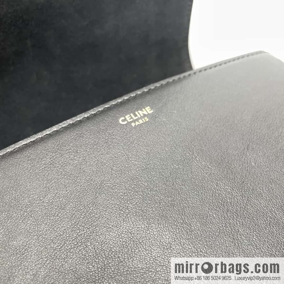 Celine CUIR TRIOMPHE handbag saddle bag 198263