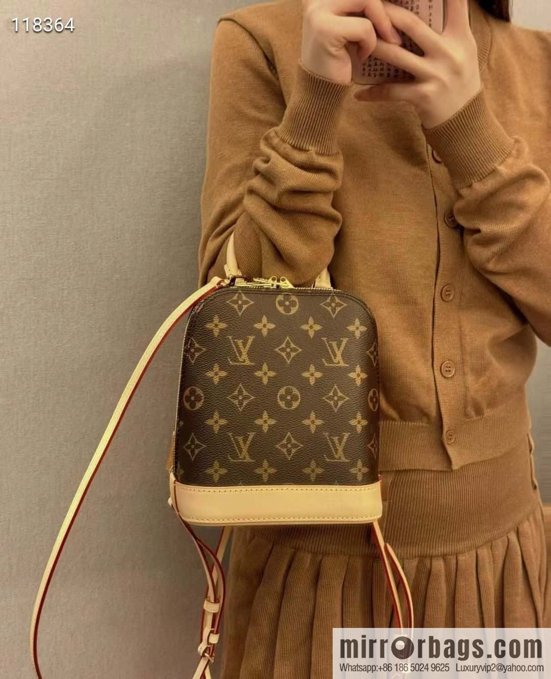 LV M47132 ALMA backpack