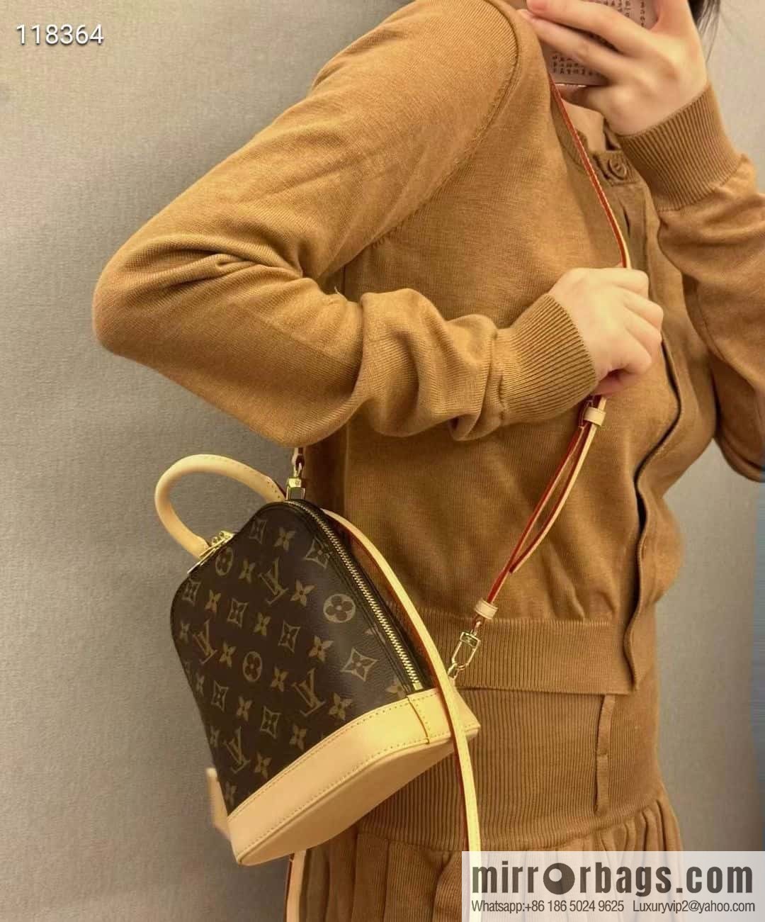LV M47132 ALMA backpack