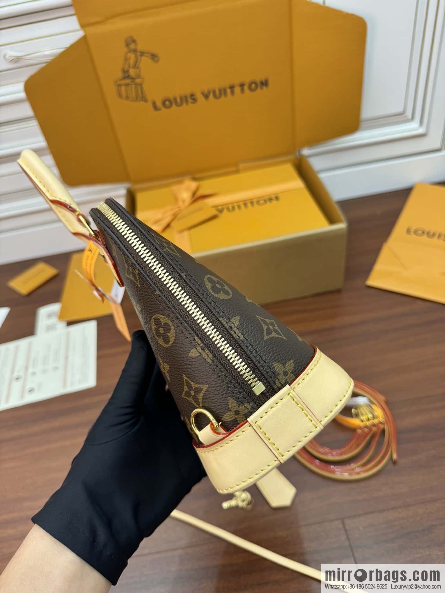 LV M47132 ALMA backpack