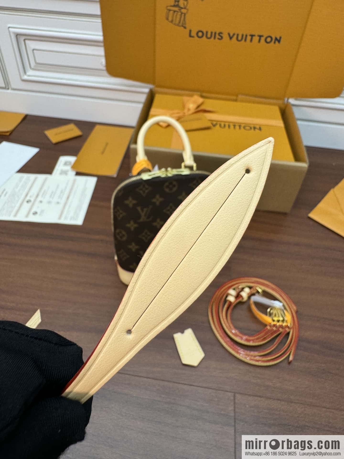 LV M47132 ALMA backpack