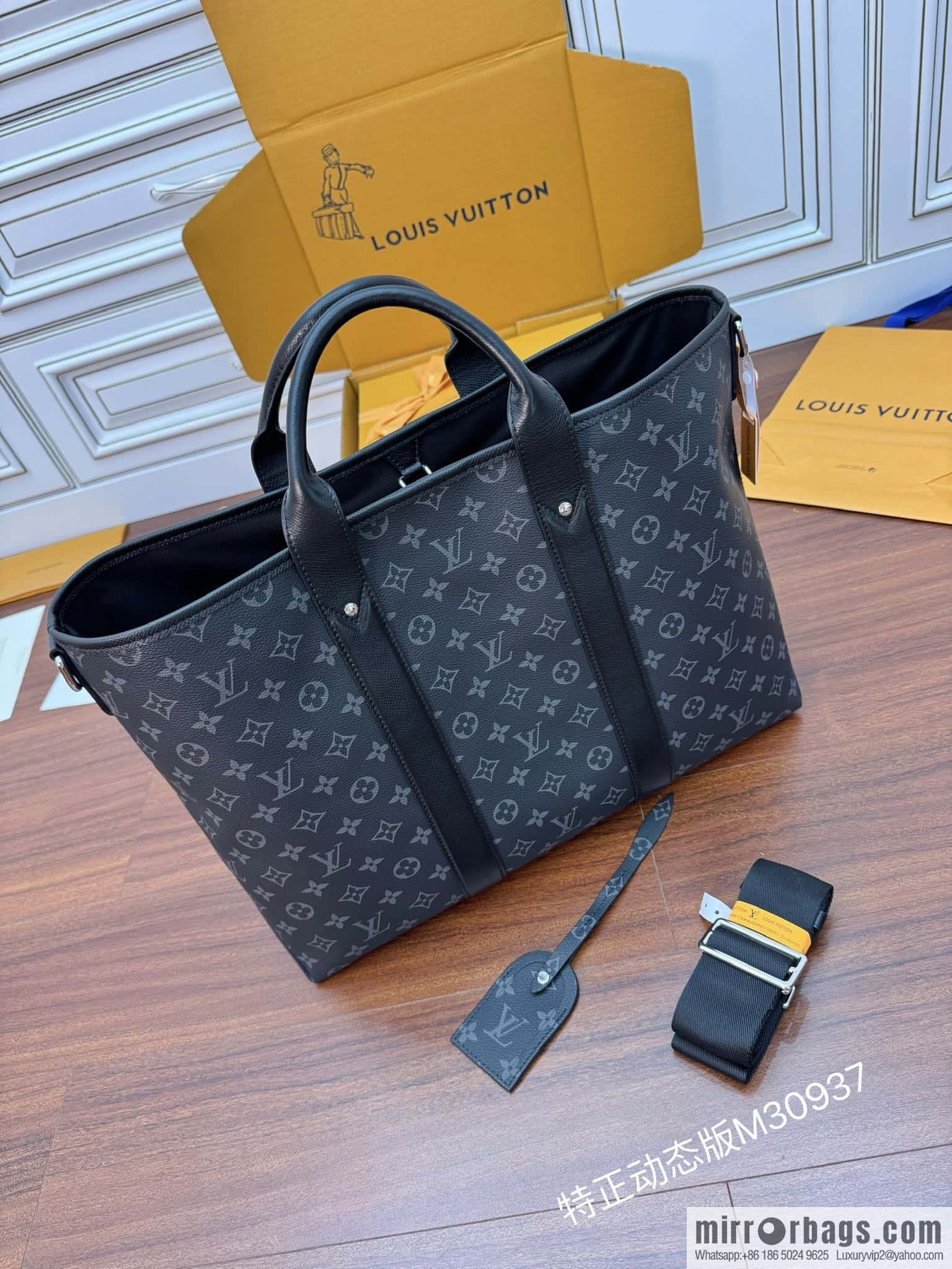 LV M30937 WEEKEND TOTE NM handbag