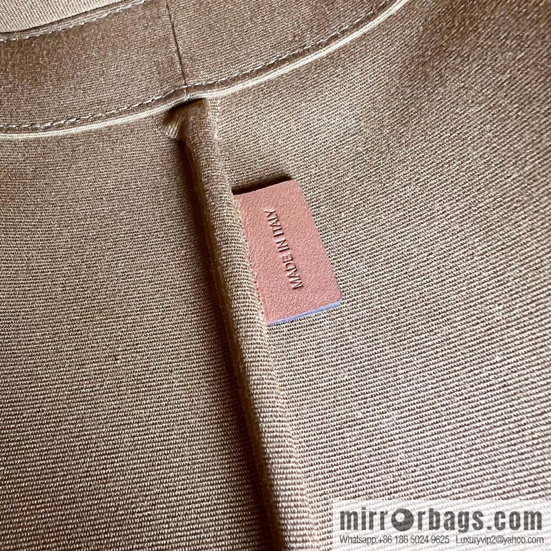 CELINE CABAS small logo printed cow leather (fabric) handbag 115082
