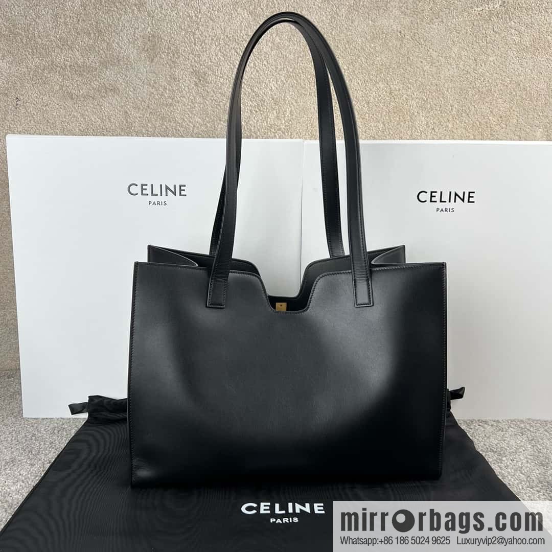 CELINE CABAS 16 smooth cow leather (fabric) handbag 112583