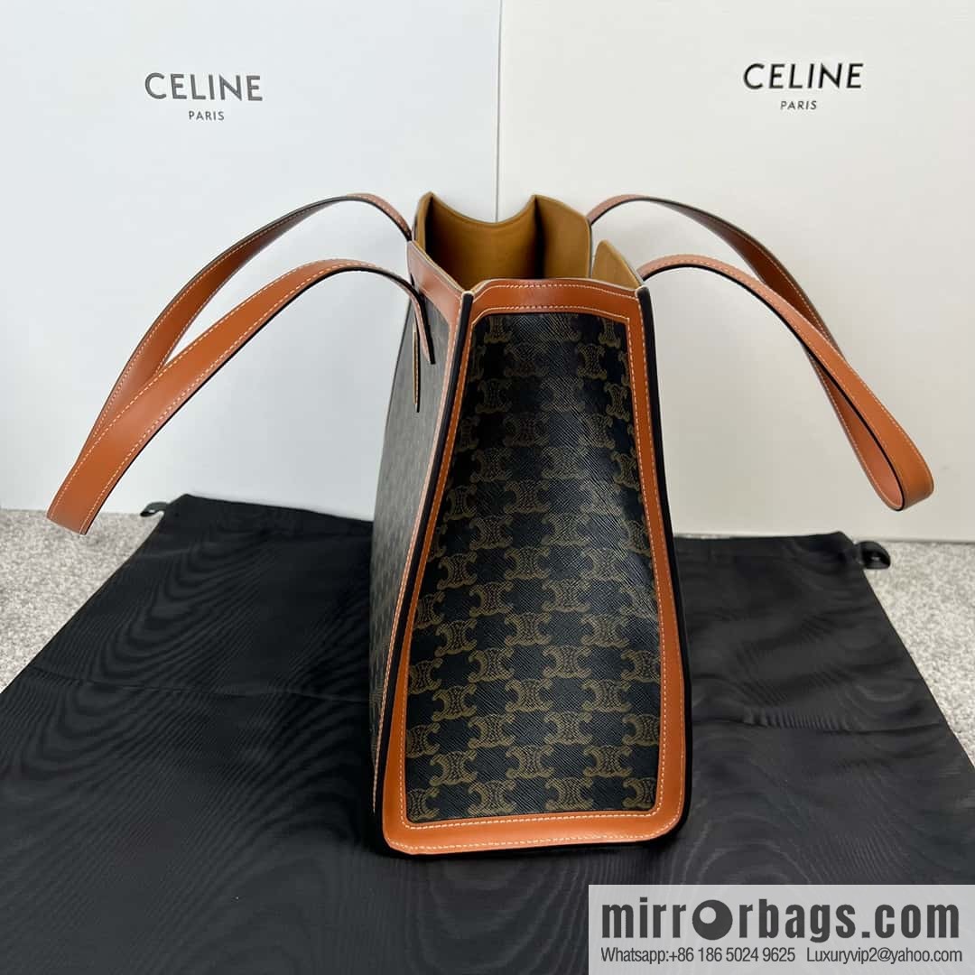 CELINE CABAS 16 logo printed handbag 112583