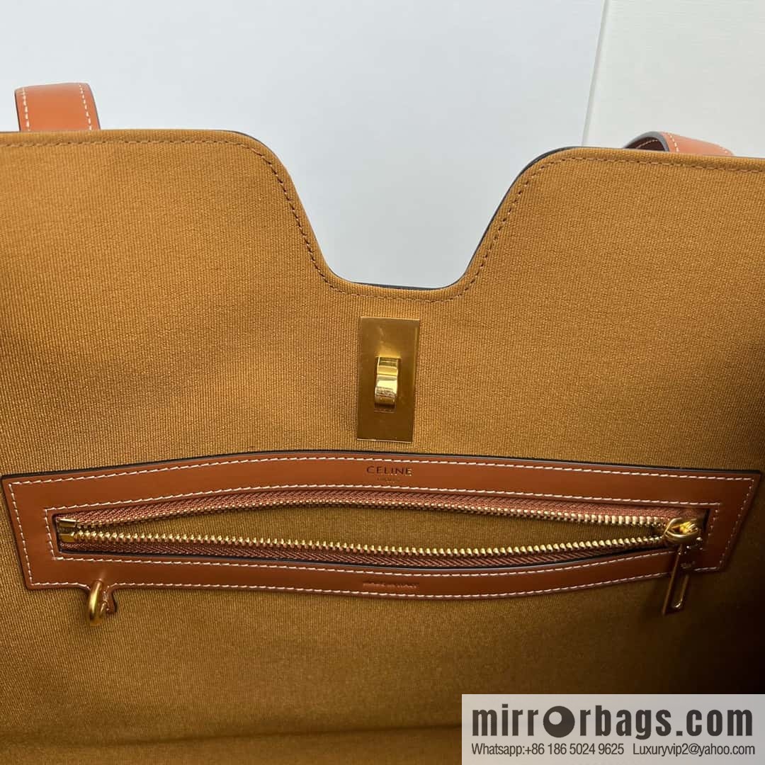 CELINE CABAS 16 logo printed handbag 112583