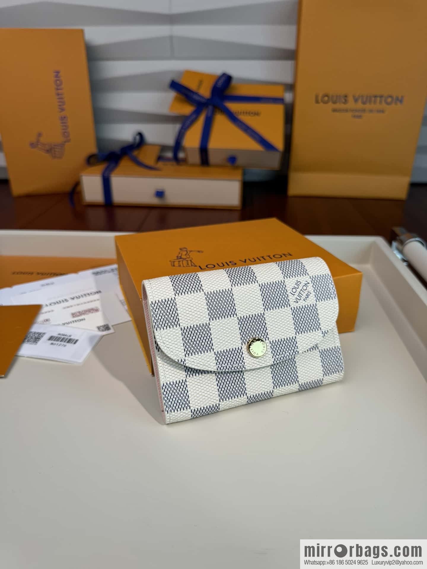 LV ROSALIE zero wallet N61276 Premium