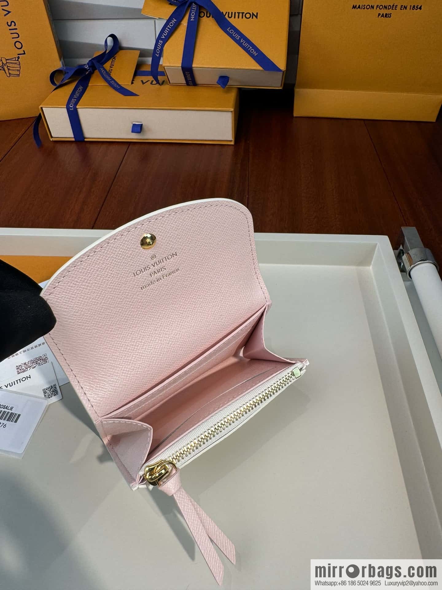 LV ROSALIE zero wallet N61276 Premium