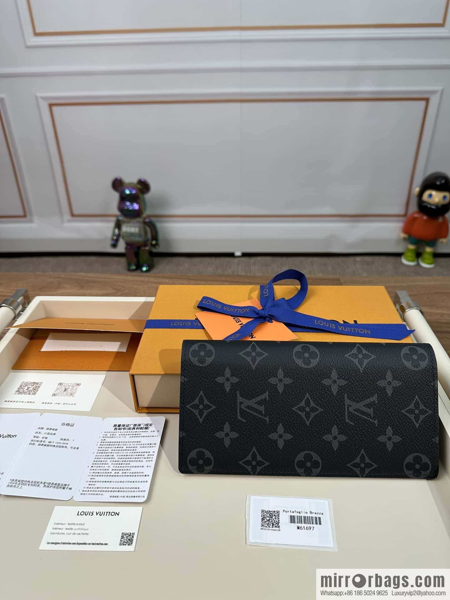 LV Brazza Wallet M61697 Premium
