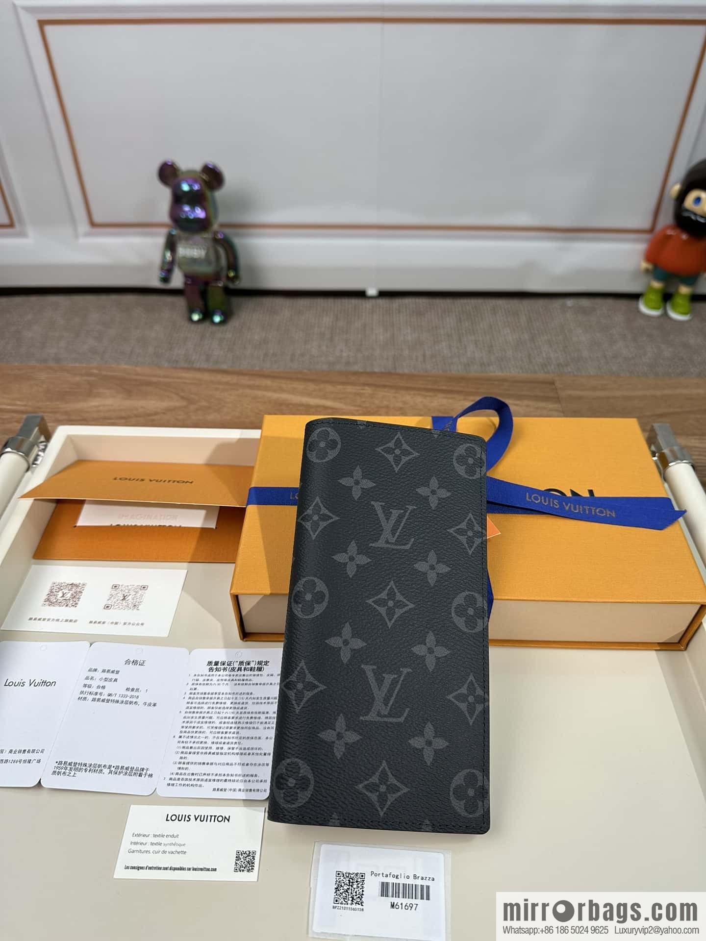 LV Brazza Wallet M61697 Premium