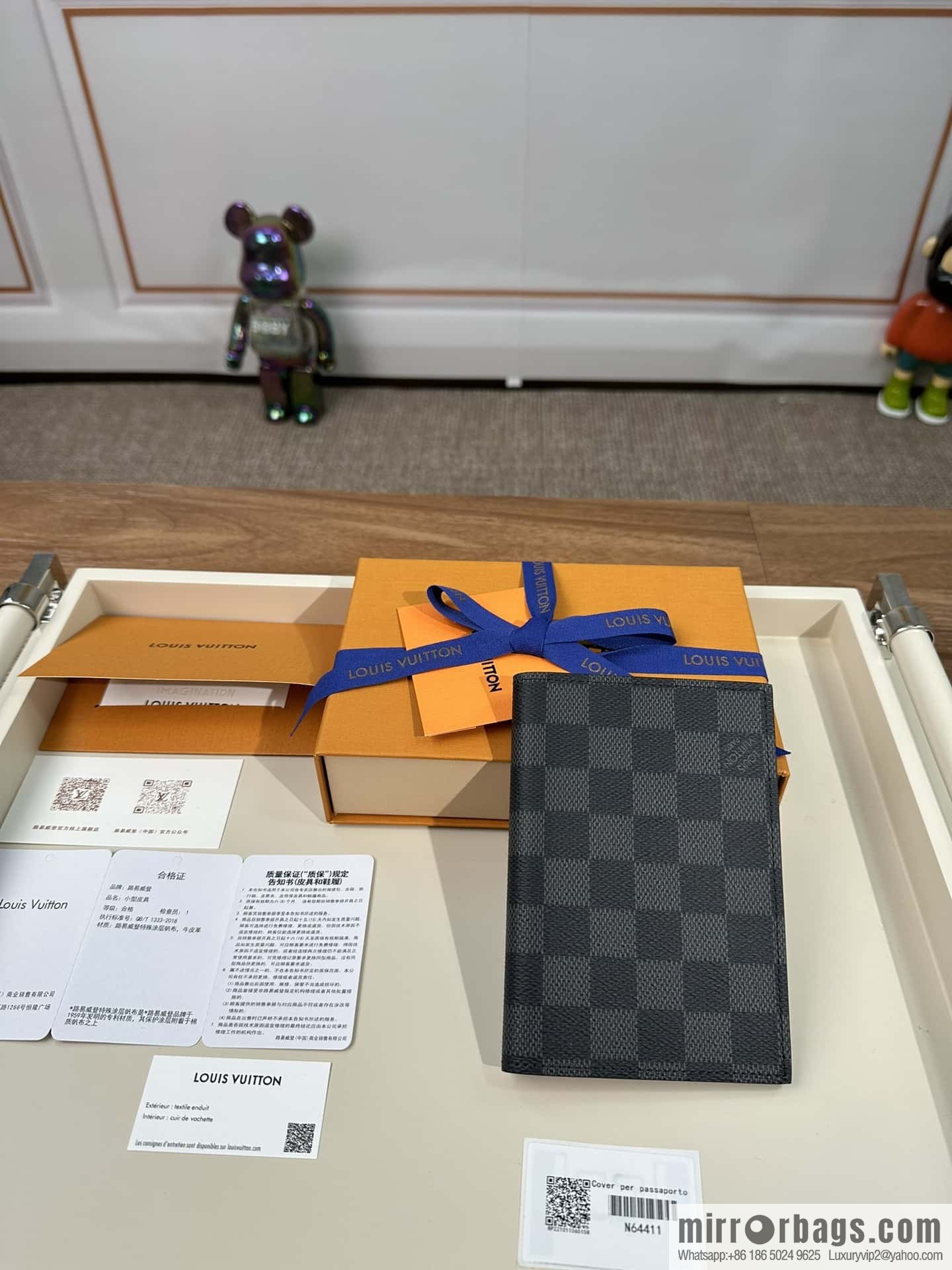 LV Passport Cover N64411 Premium