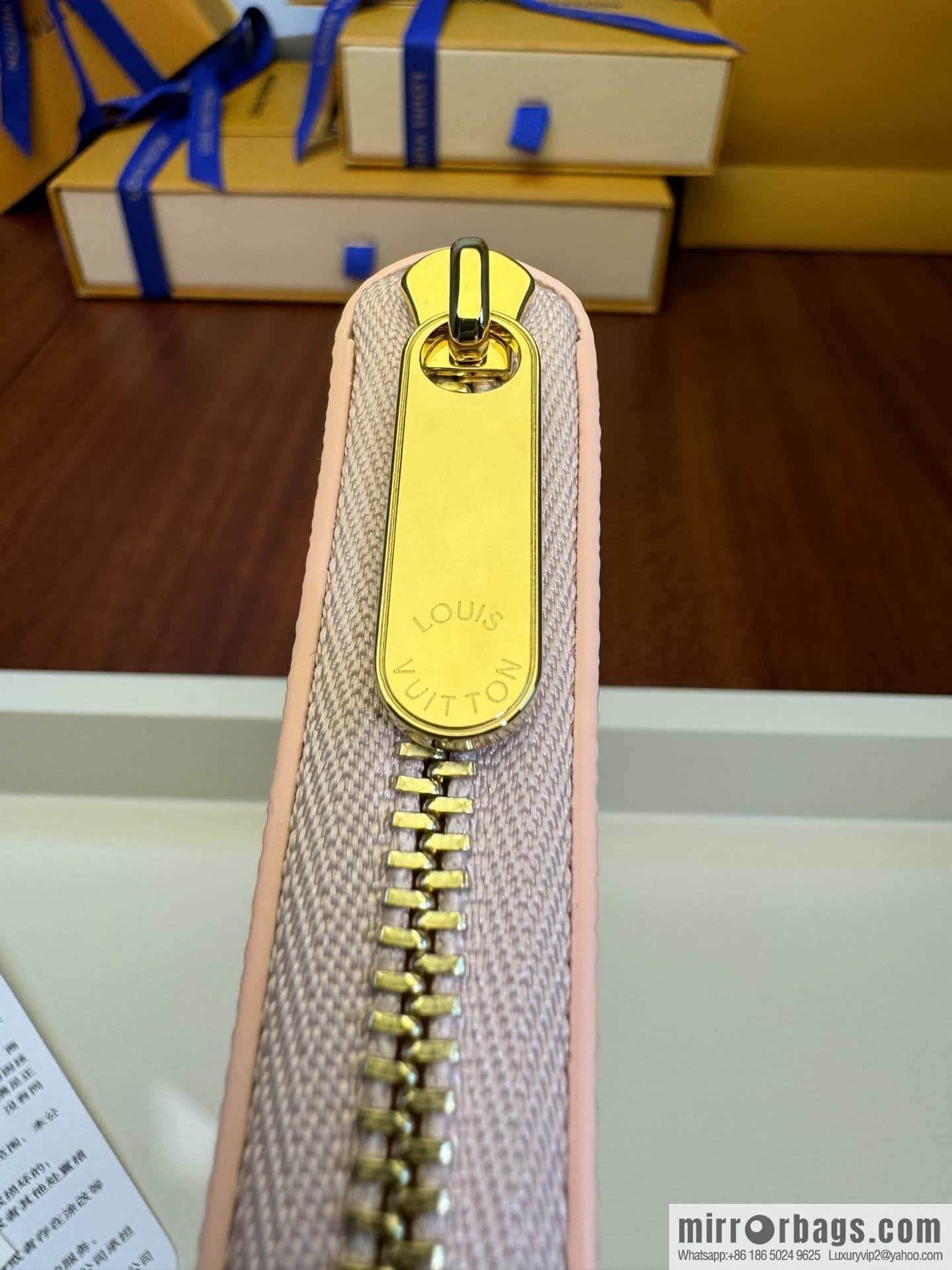 LV Zippy Coin Purse Padlock N60229 Premium