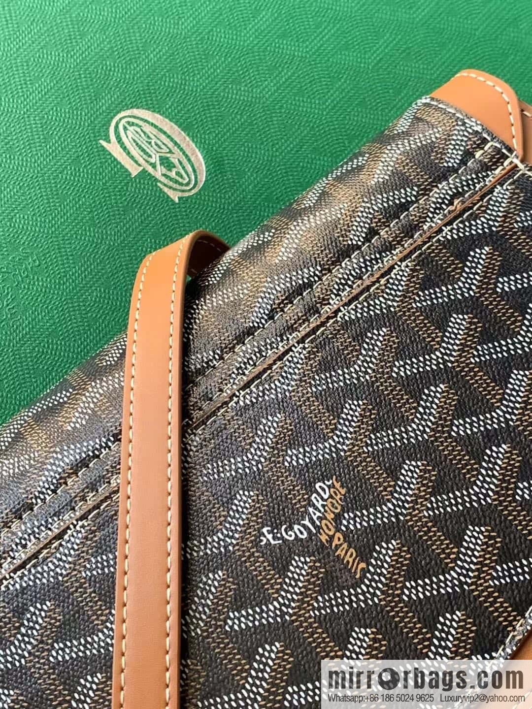 Goyard Duchess Marie-Caroline bag 020241-black and brown crossbody bag