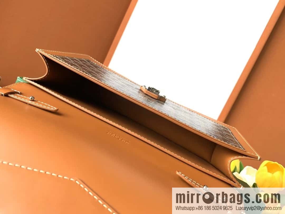 Goyard Duchess Marie-Caroline bag 020241-black and brown crossbody bag