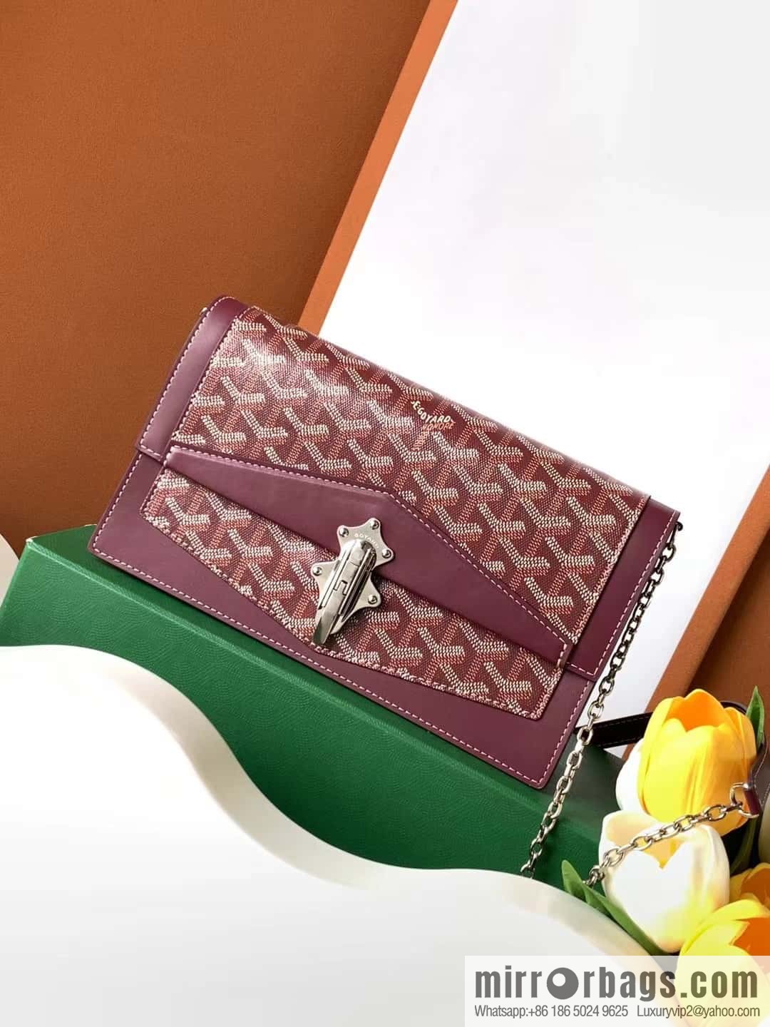 Goyard Duchess Marie-Caroline bag 020241-burgundy