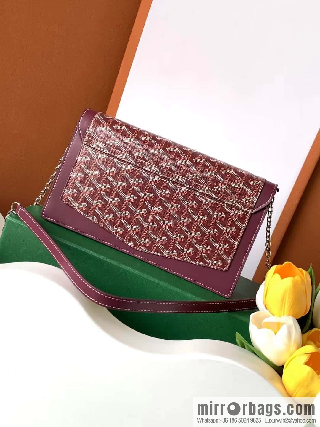 Goyard Duchess Marie-Caroline bag 020241-burgundy
