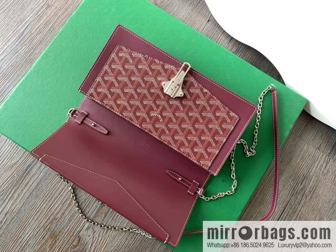 Goyard Duchess Marie-Caroline bag 020241-burgundy