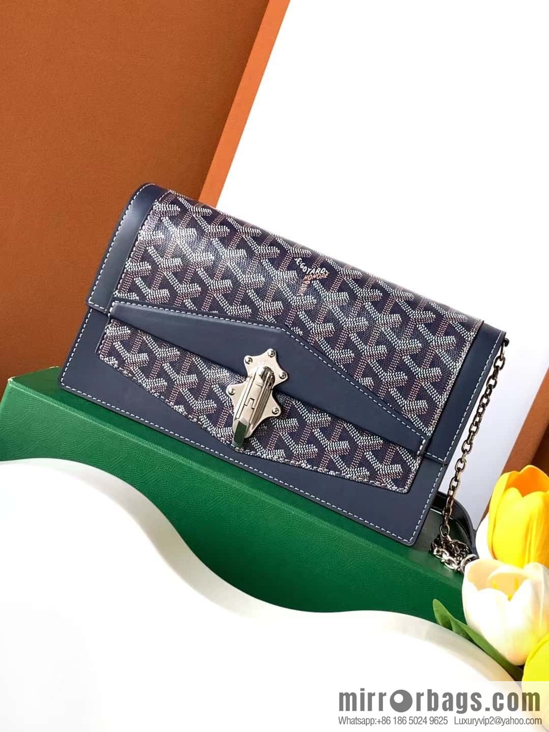 Goyard Duchess Marie-Caroline Bag 020241 - Dark Blue