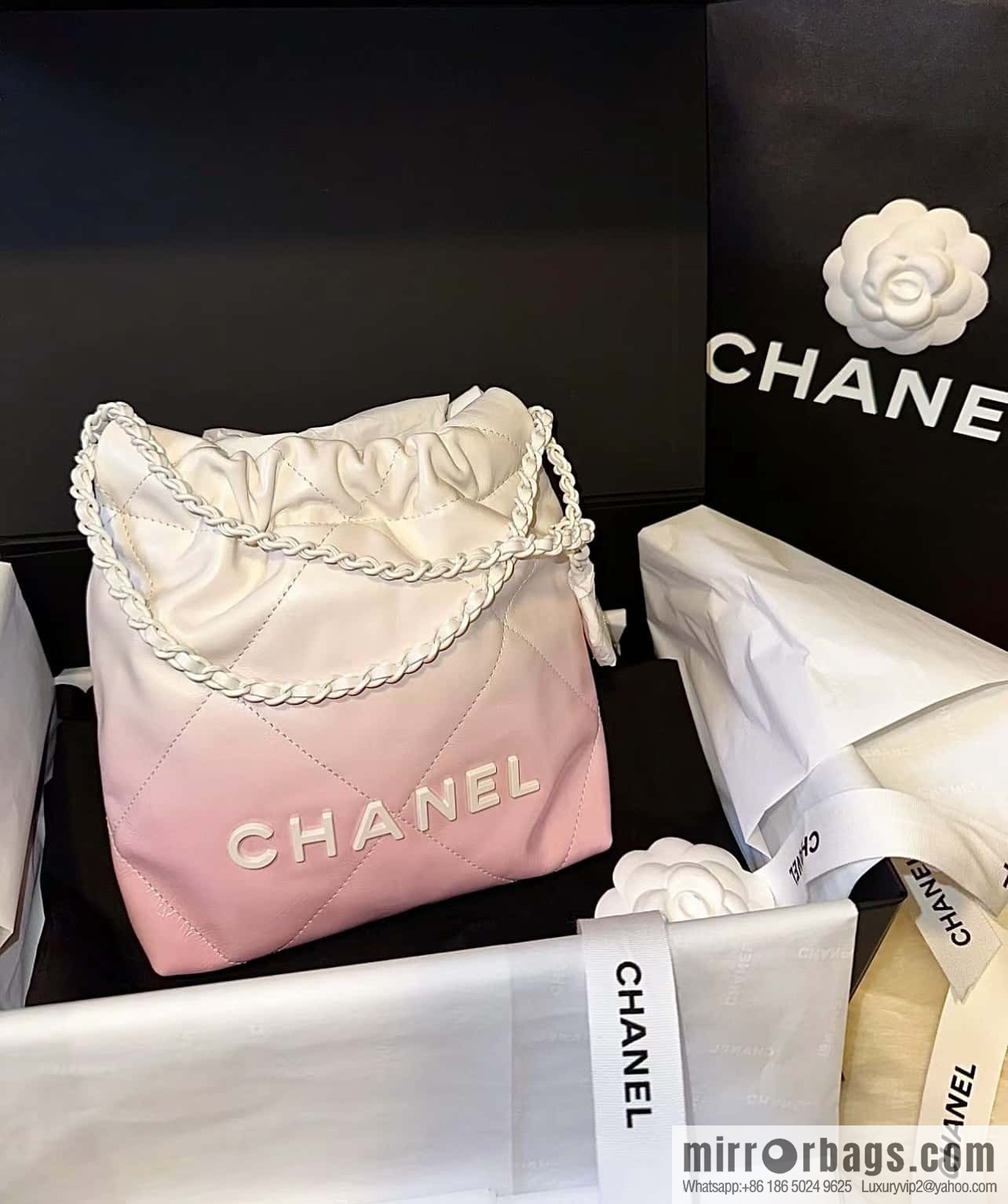 CHANEL 24S spring and summer series, global limited edition gradual change 22 bags AS3980
