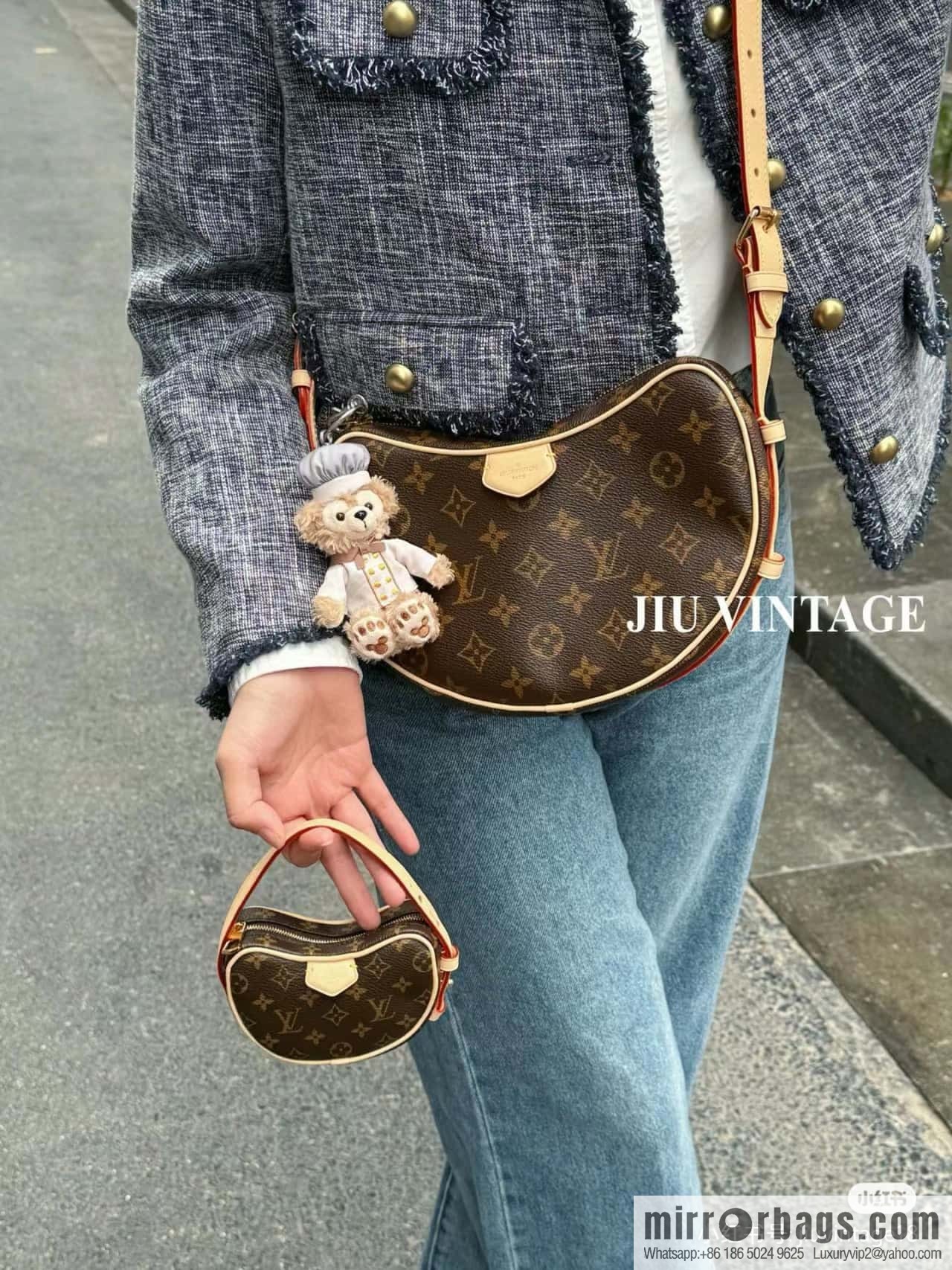LV M46828 CROISSANT medium handbag