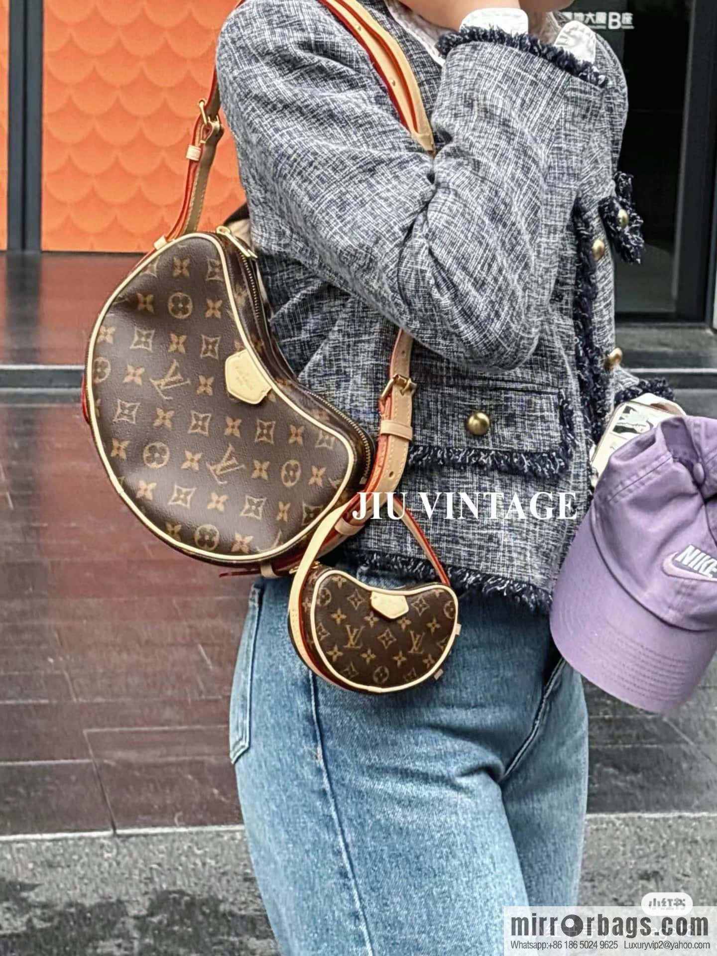 LV M46828 CROISSANT medium handbag