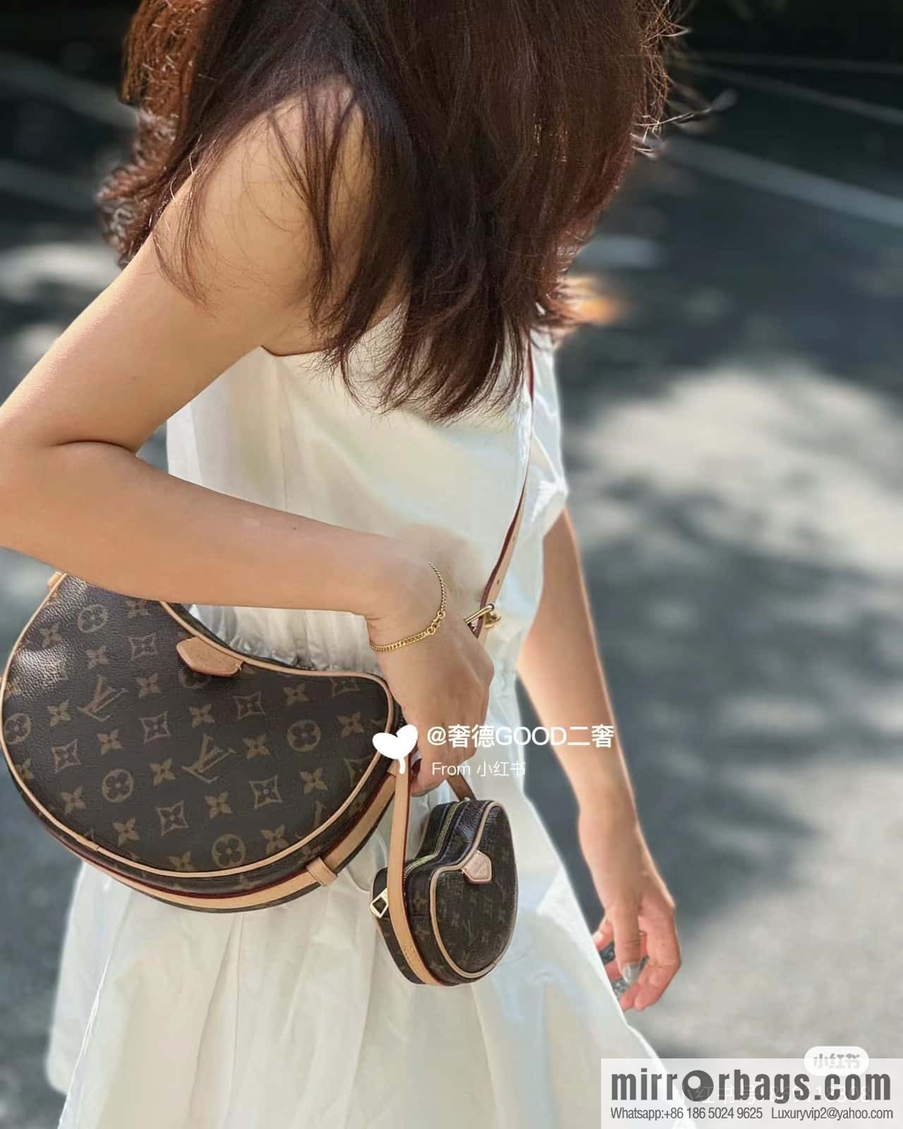 LV M46828 CROISSANT medium handbag