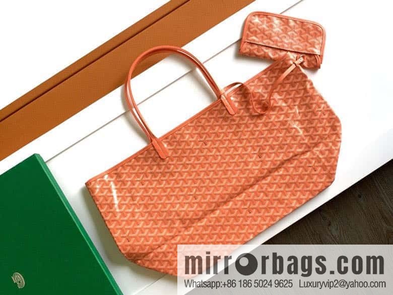 Goyard Saint Louis large bag tote bag shopping bag 020146L-coral powder