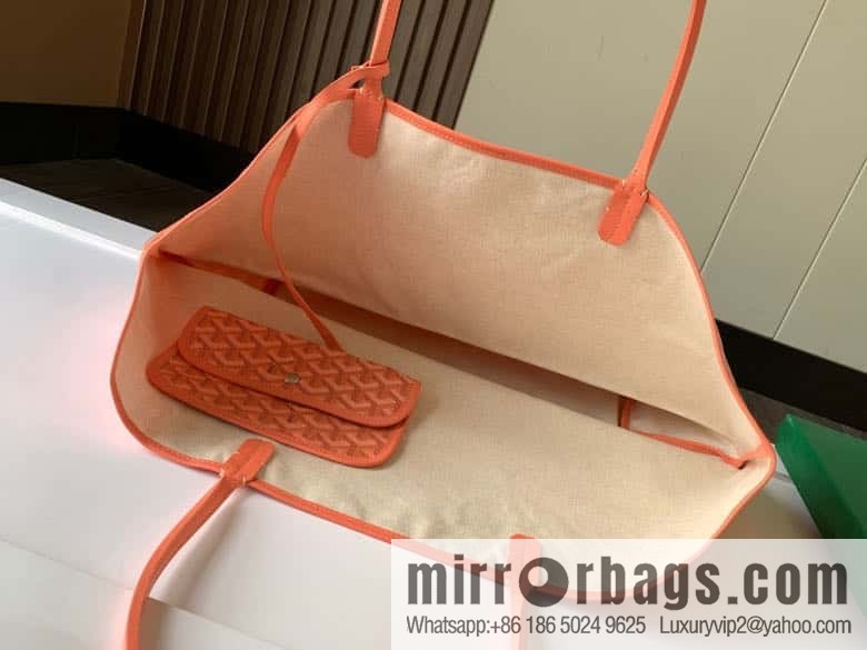 Goyard Saint Louis large bag tote bag shopping bag 020146L-coral powder