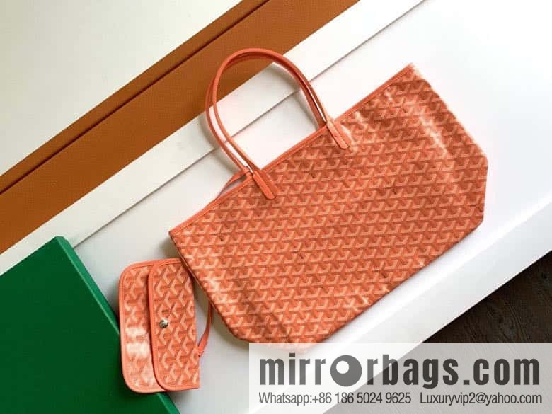 Goyard Saint Louis Small Shopping Bag 020146M-Coral Powder