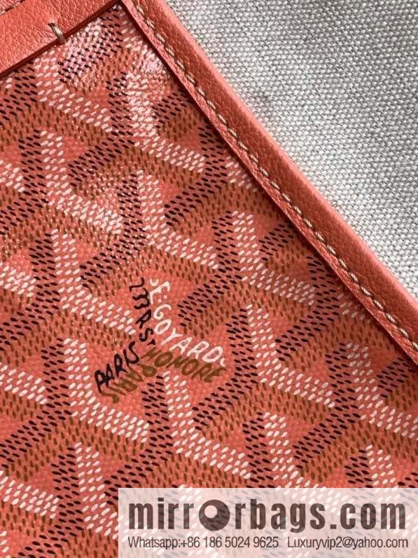 Goyard Saint Louis Small Shopping Bag 020146M-Coral Powder