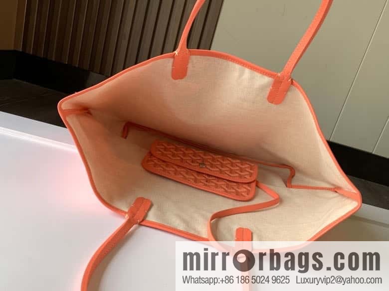Goyard Saint Louis Small Shopping Bag 020146M-Coral Powder