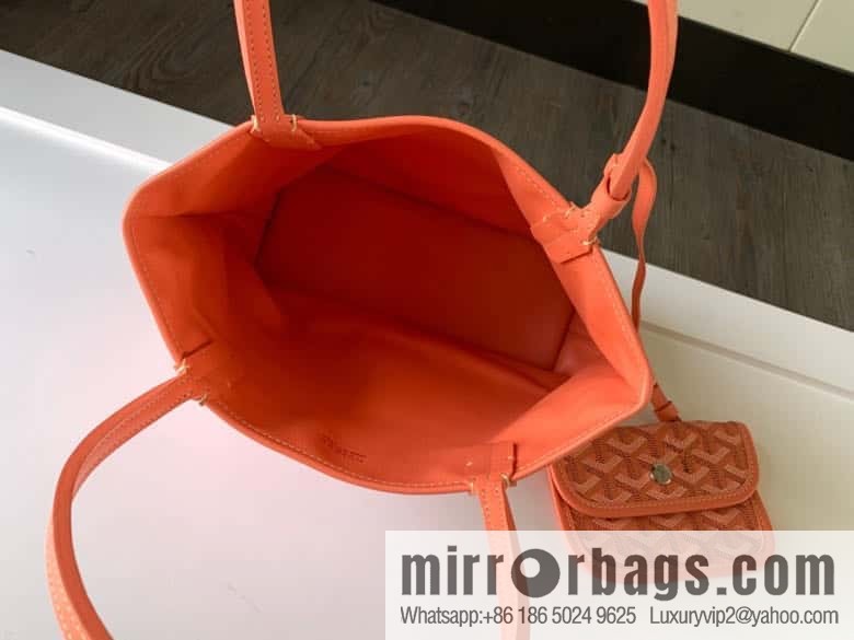 Goyard Anjou mini bag 2321-coral powder