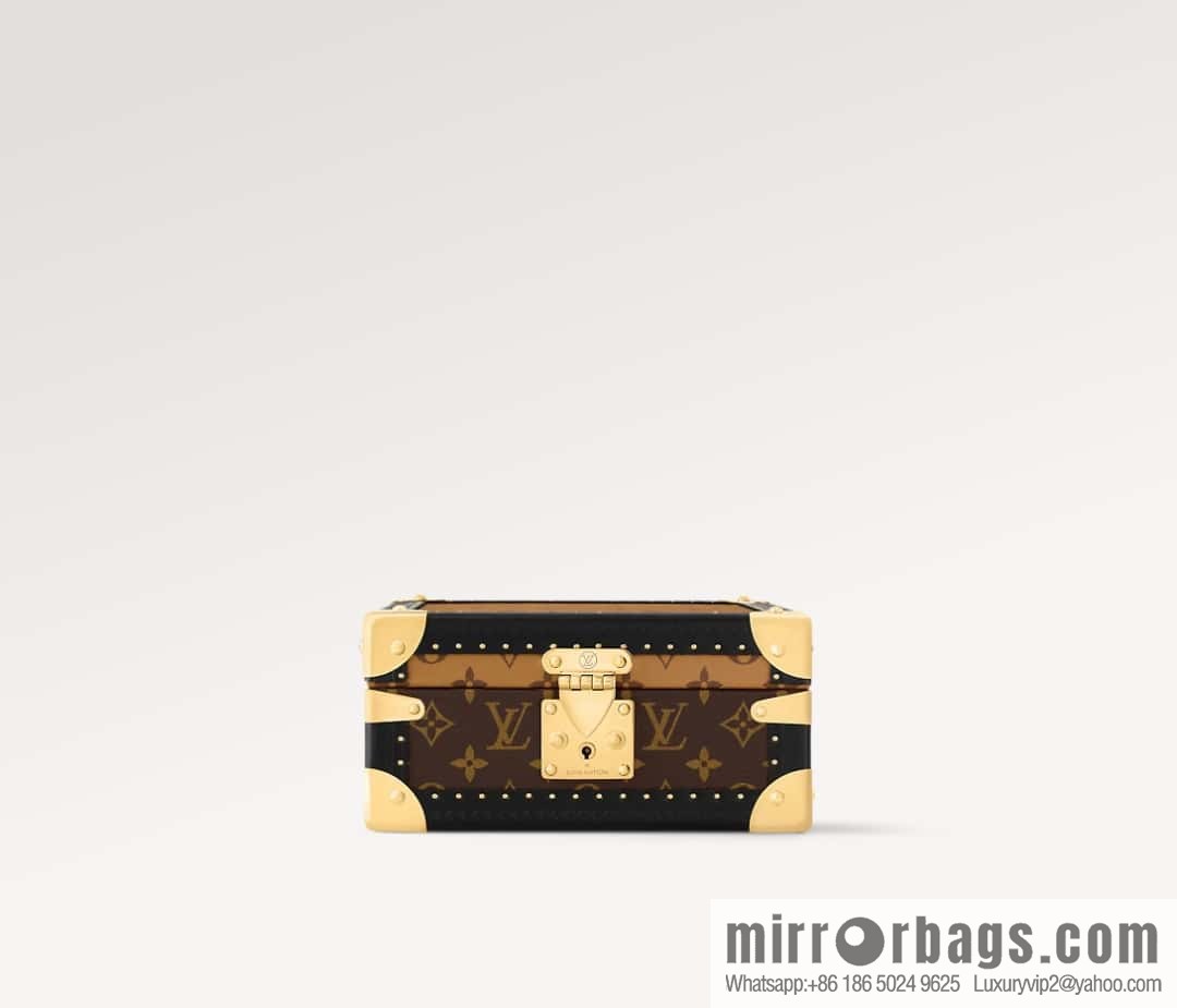 [Boutique‑grade] M11156 monogram/yellow flower, jewelry box box series M20040 yellow flower Coffret Joaillerie jewelry box