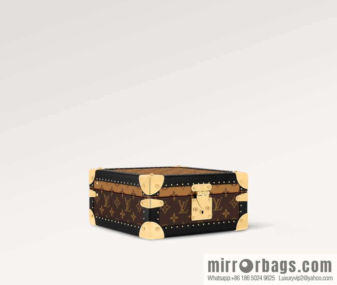 [Boutique‑grade] M11156 monogram/yellow flower, jewelry box box series M20040 yellow flower Coffret Joaillerie jewelry box