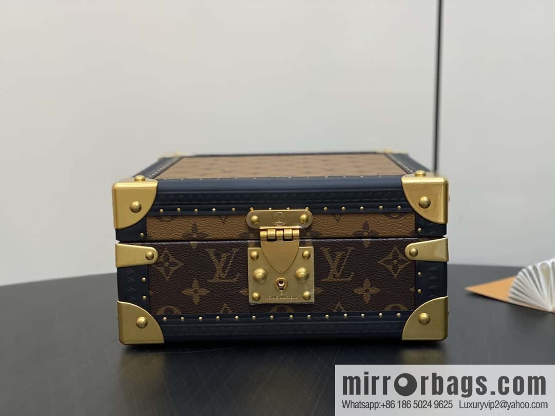 [Boutique‑grade] M11156 monogram/yellow flower, jewelry box box series M20040 yellow flower Coffret Joaillerie jewelry box