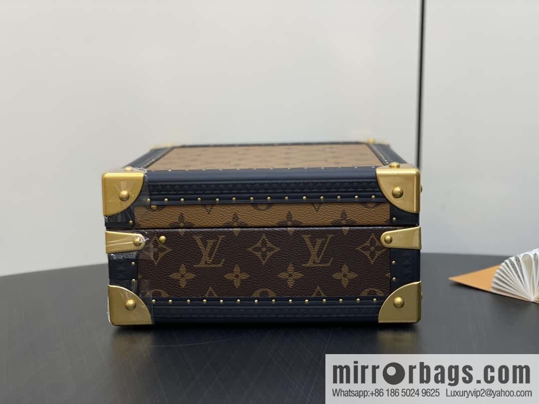 [Boutique‑grade] M11156 monogram/yellow flower, jewelry box box series M20040 yellow flower Coffret Joaillerie jewelry box